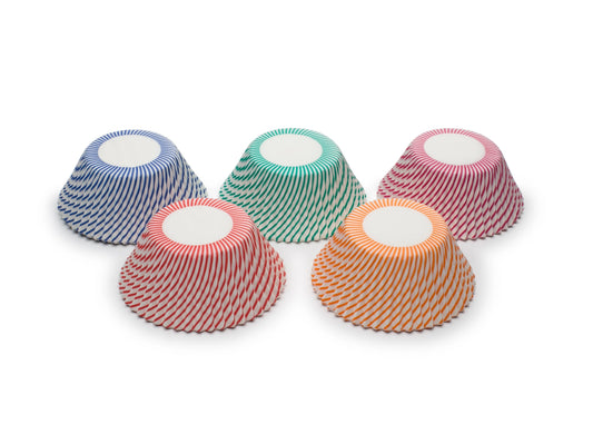 Cupcake Liners Standard Multi Swirl 100-Count