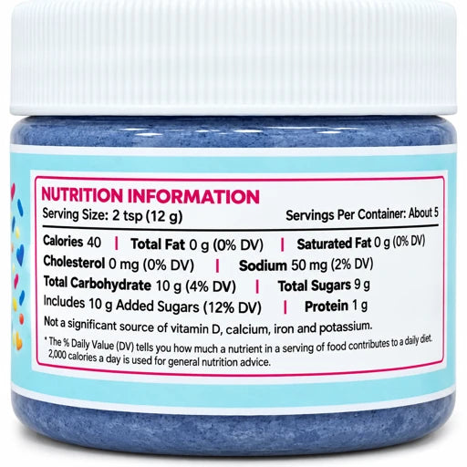 All Natural Blue Cookie Icing by Frosting Factory 2 oz