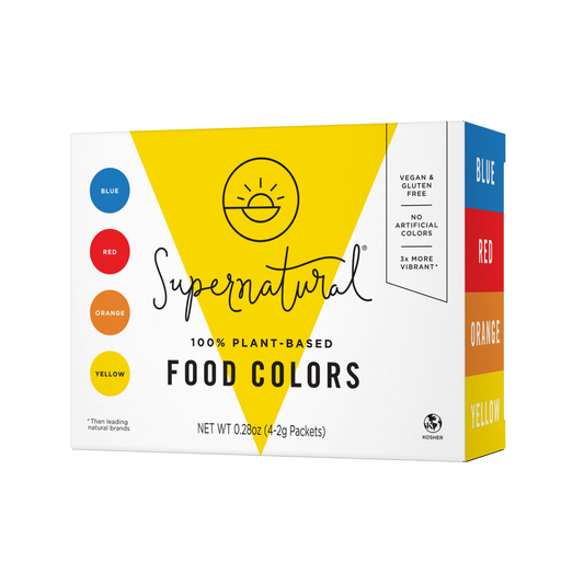 Supernatural Plant-Based Food Colors