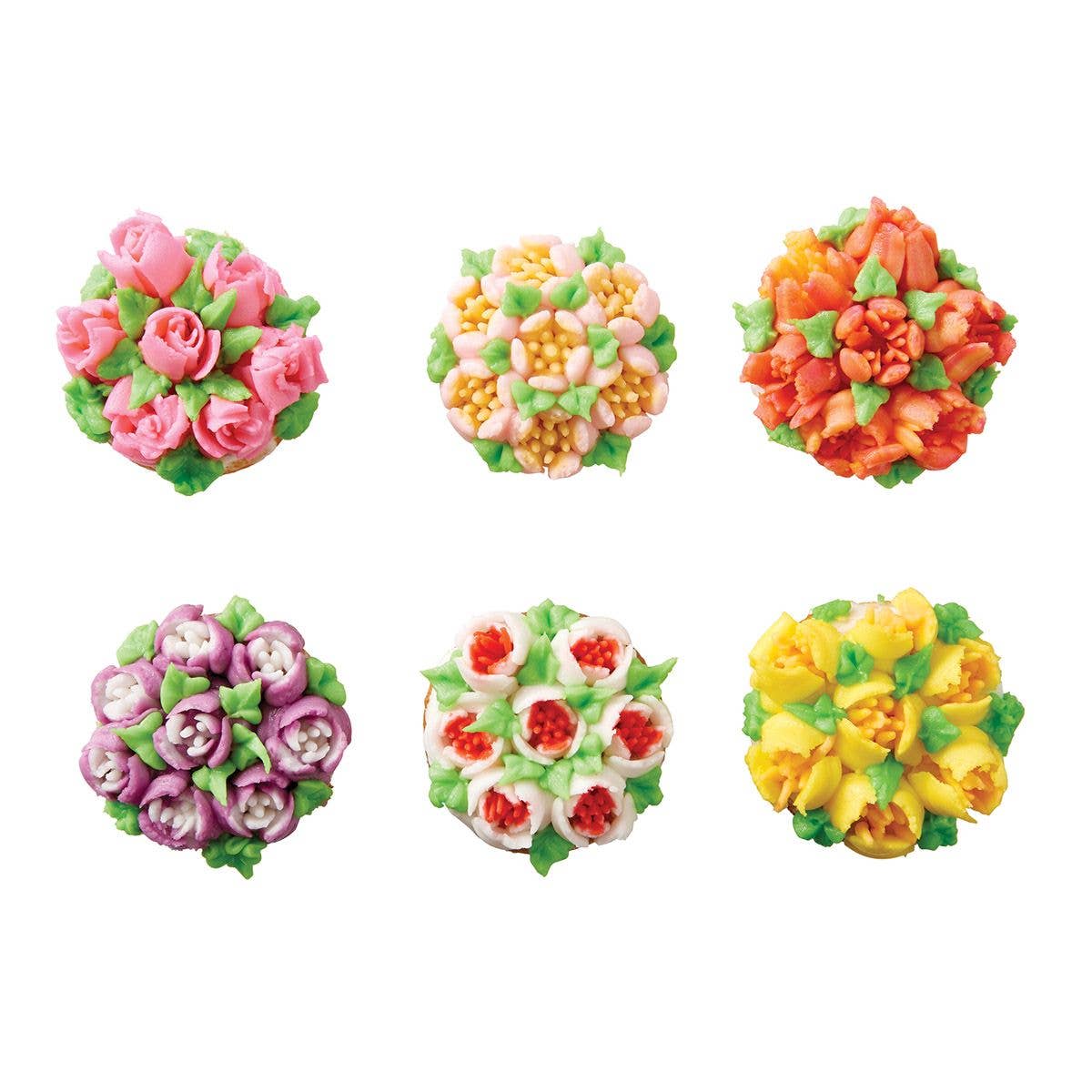 Russian Piping Tips for Buttercream Flowers – Mrs. Anderson Set of 6 Decorating Tips
