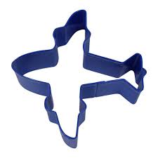 Blue Airplane Cookie Cutter