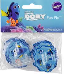 Finding Dory Fun Pix Cupcake Toppers