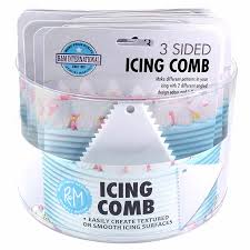 3 Sided Icing Comb