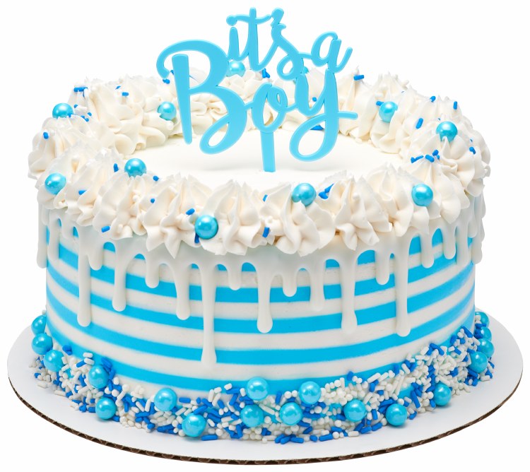 Its A Boy Cake Topper