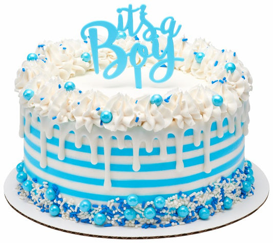 Its A Boy Cake Topper