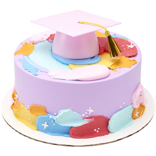 Layon Pink Graduation Hat