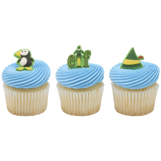 Edible Decorations Elf 6 Count