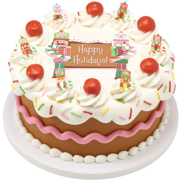 Edible Decorations Nutcracker Assortment 12 Count