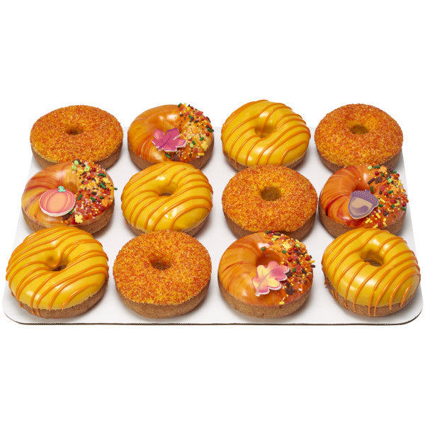 Edible Decorations Pumpkins, Leaves & Acorns 12 Count