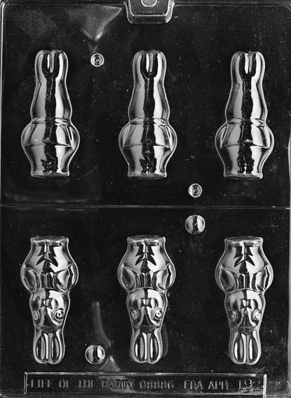 3D Easter Bunny Chocolate Mold – Small Rabbit with Jacket
