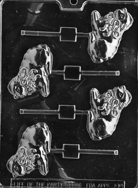 Life of the Party Lamb With Bow Lolly