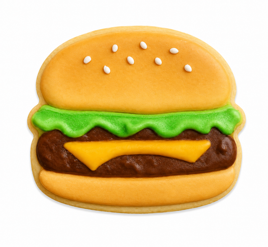 Hamburger Cookie Cutter 3.5 inch