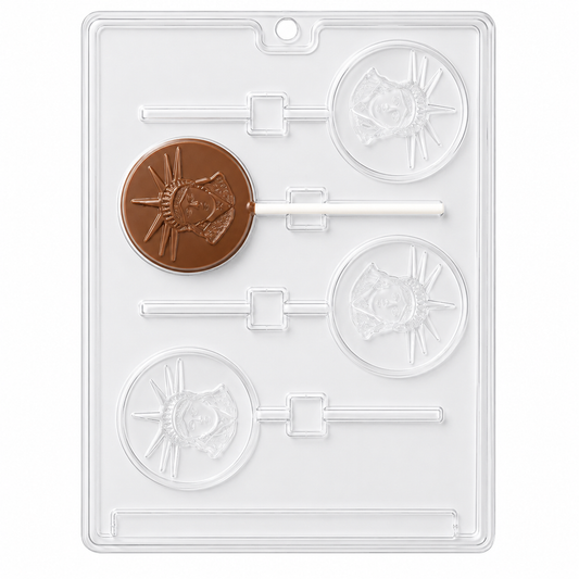 Statue Of Liberty Lollipops Chocolate Mold