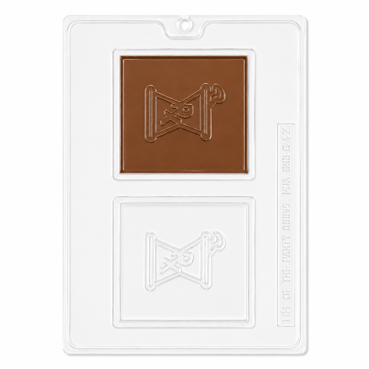 RX Medical Candy Bar Chocolate Mold, 2 Cavity