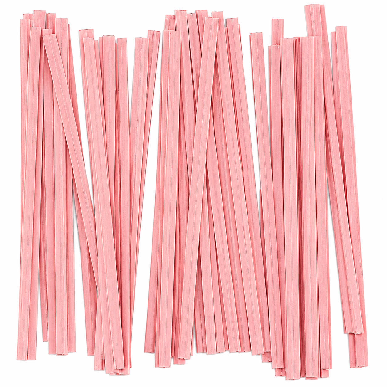 Pink Twist Ties 100 count