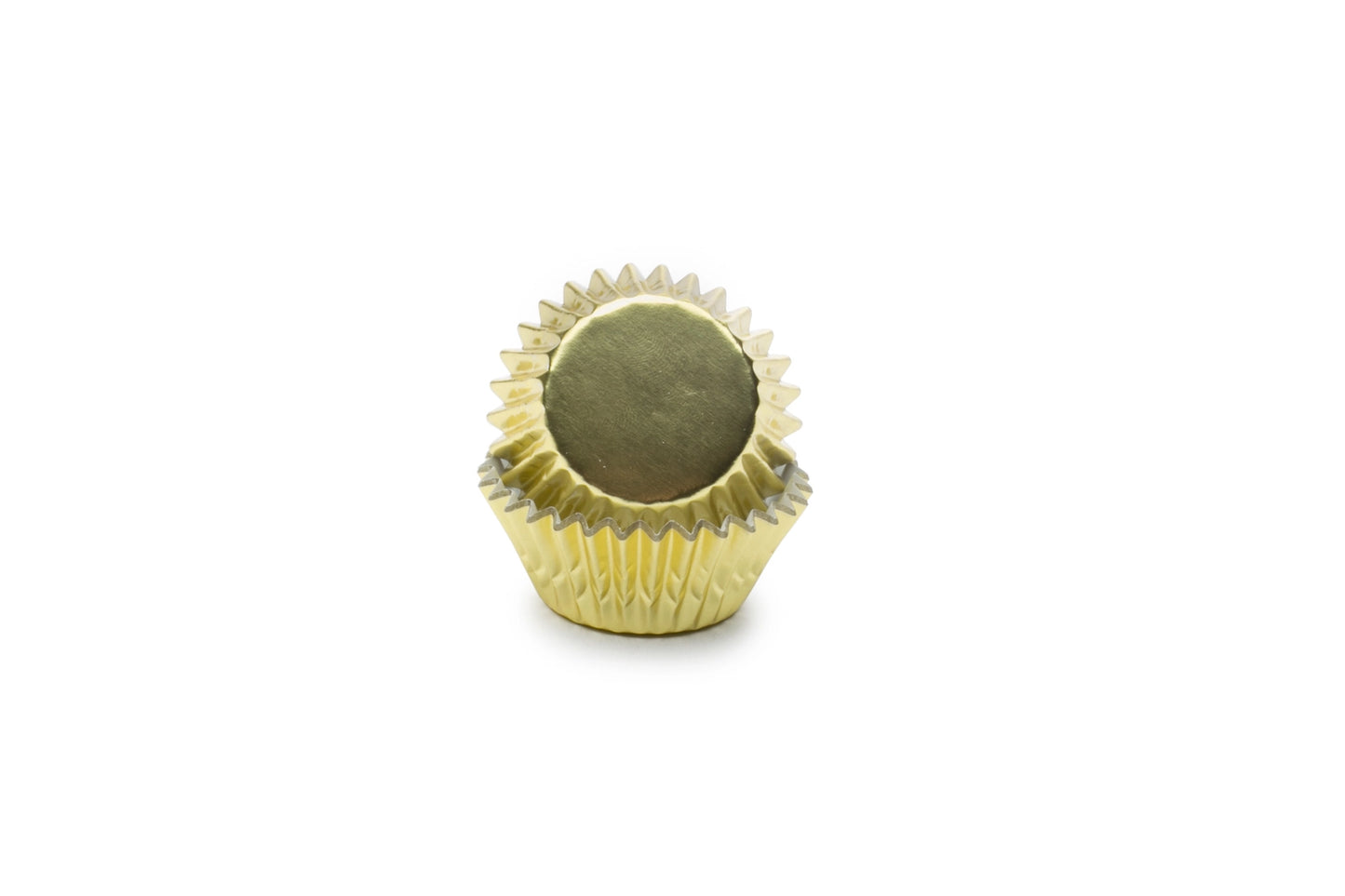 Cupcake Liners Gold  Foil Mini 48-Count