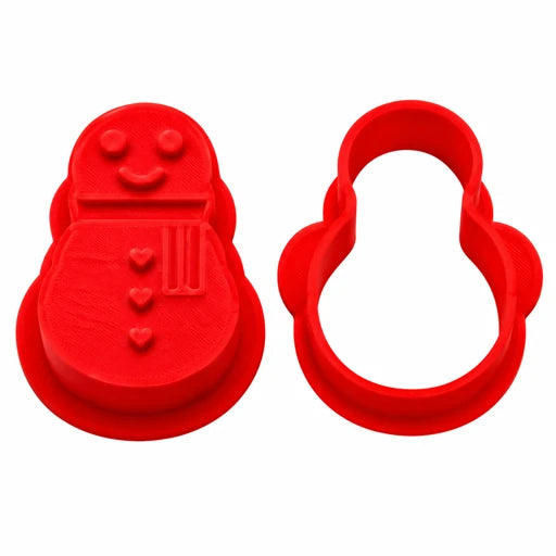 Snowman Cake Pop Cutter and Embosser Set