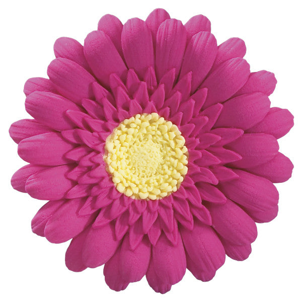 Gum Paste Gerber Daisy 3.5in Pink 1-Count