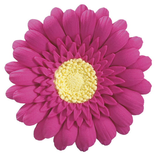 Gum Paste Gerber Daisy 3.5in Pink 1-Count