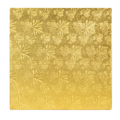 Enjay Gold Square Cake Drum 1/2 Inch Thick