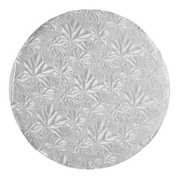 Enjay Silver Round Cake Drum 1/2 Inch Thick