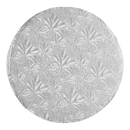 Enjay Silver Round Cake Drum 1/2 Inch Thick