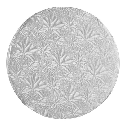 Enjay Silver Round Cake Drum 1/2 Inch Thick