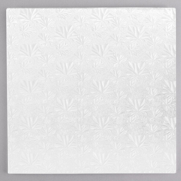 Enjay White Square Cake Drum 1/2 Inch Thick
