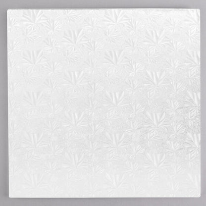 Enjay White Square Cake Drum 1/2 Inch Thick