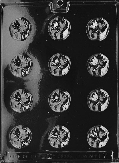 Pansy Flower Chocolate Mold – 12 Cavity