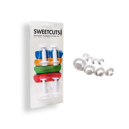 SweetCuts Soccer Ball Hexagon Fondant & Cookie Cutters