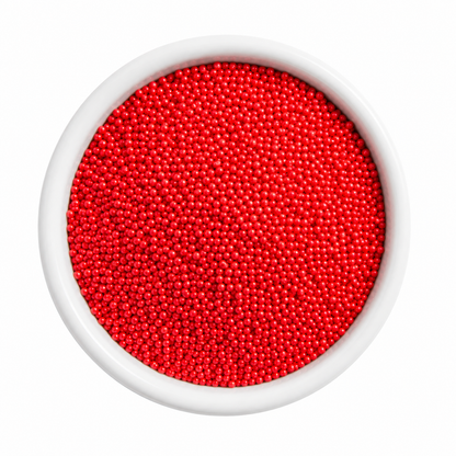 Red Nonpareils Dot Cake Sprinkles