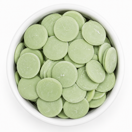 Merckens Chocolate Wafers - Light Green