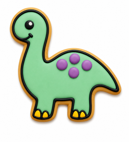 Brontosaurus Cookie Cutter 4in