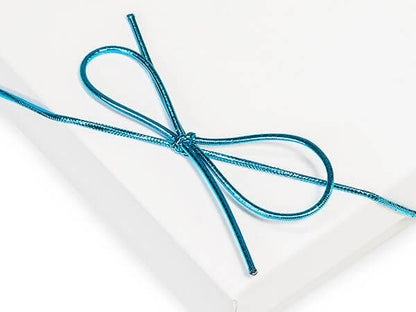 Gold Stretch Loop Cords with Pre-Tied Bow 19" - 10 pack