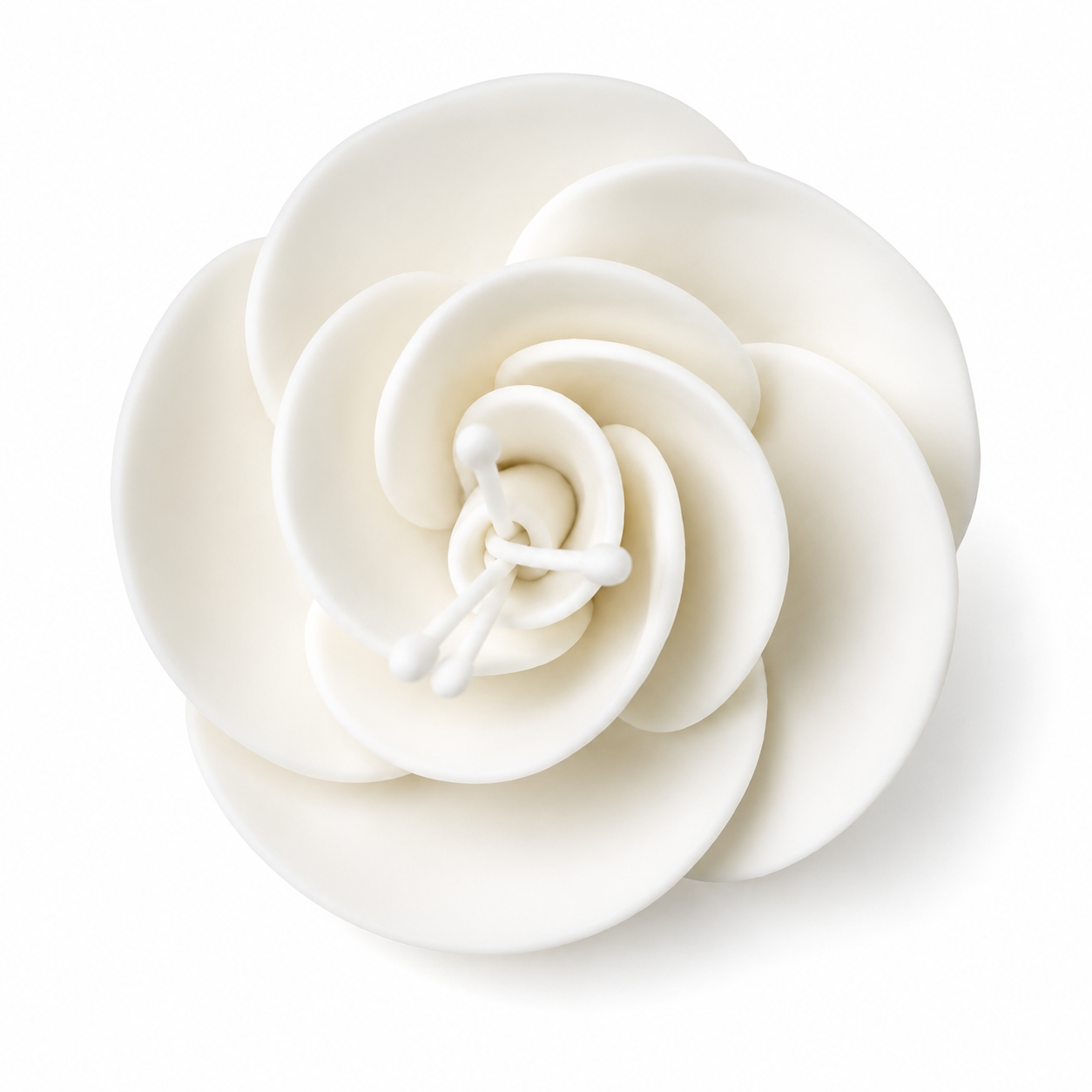Gum Paste Dog Roses - 4 Count | Sugar Flowers for Cakes & Cupcakes