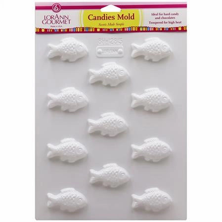 Fish Hard Candy Mold – Food-Safe Plastic