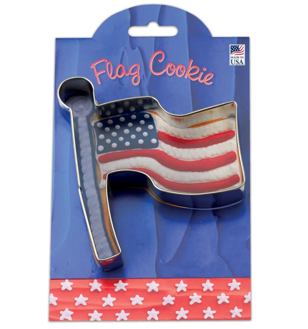 Flagpole Cookie Cutter