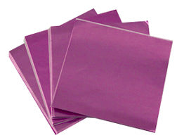 Foils 4in x 4in Lavender 125pk