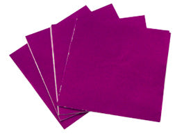 Foils 4in x 4in Purple 125pk