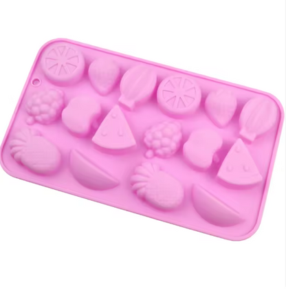Fruit Shaped Chocolate Candy Silicone Mold