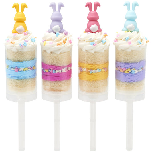 Easter Decopics Colorful Bunnies 12 Count