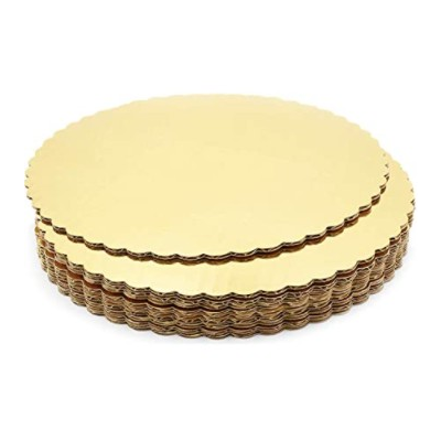 Cake Circle 8in Gold