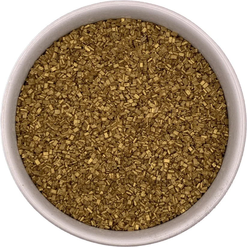 Gold Coarse Sugar Crystals