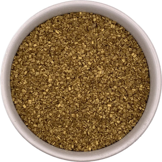 Gold Coarse Sugar Crystals