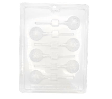 Golf Ball Lollipop Chocolate Mold