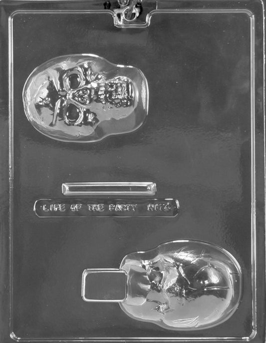 Life of the Party Small 3d Skull