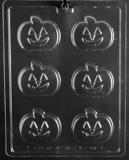 Jack-O-Lantern Pumpkin Oreo Cookie Chocolate Mold