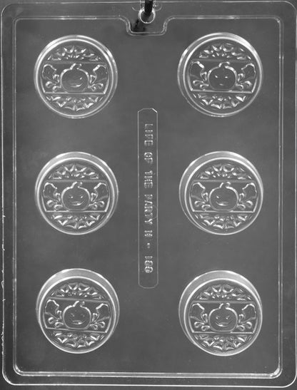 Jack-o-Lantern Oreo Cookie Mold