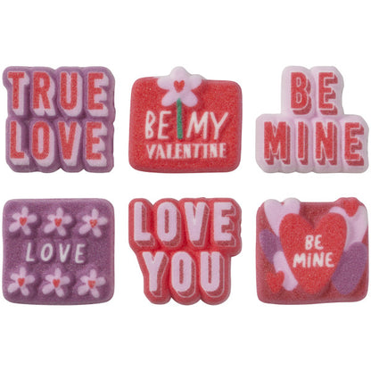 Edible Decoration Sweet Valentine Assortment 10 Count
